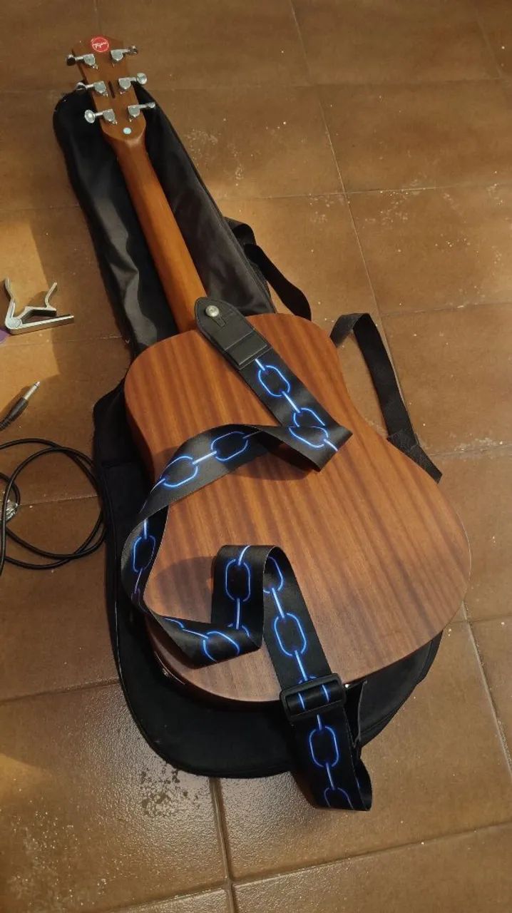 Violão Elétrico 3/4 Tagima Original - Foto 5
