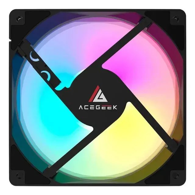 Kit Ventoinhas Acegeek 3x120mm - Foto 3