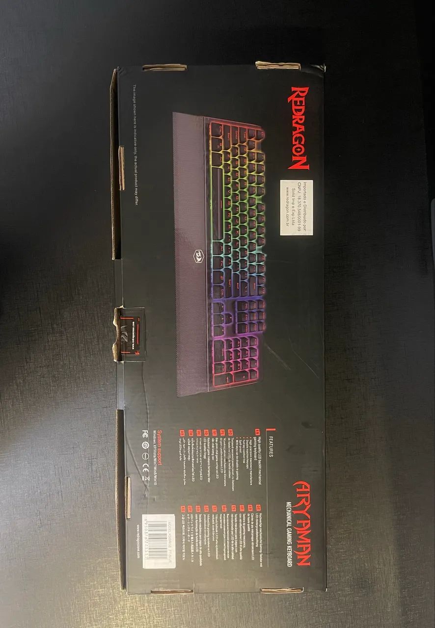 Teclado gamer mecânico aryaman  - Foto 5
