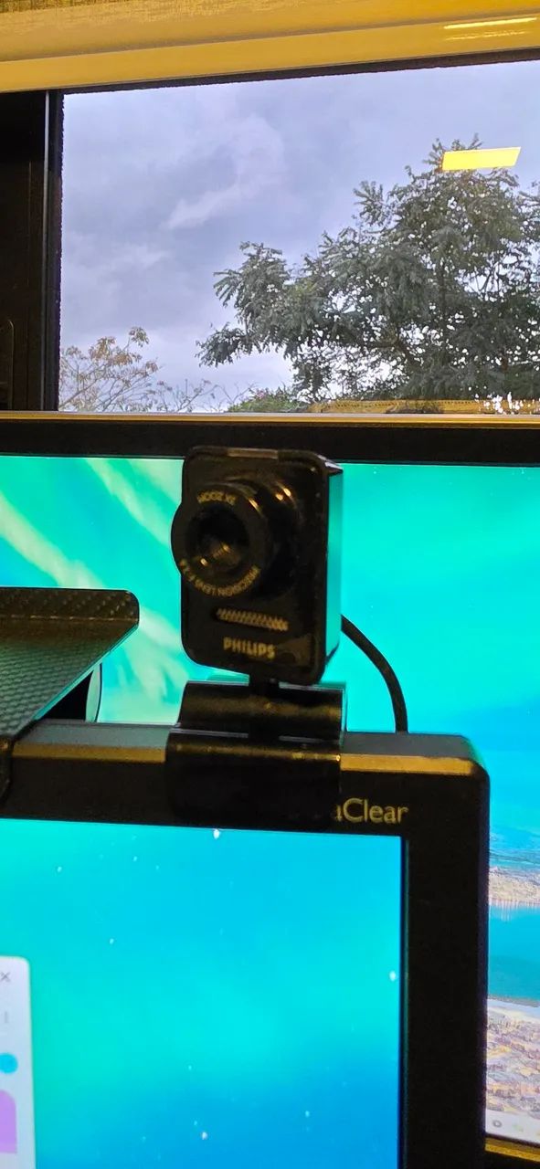 Camera Webcam Philips Full HD 1080p USB com Microfone - Excelente Estado - Foto 5