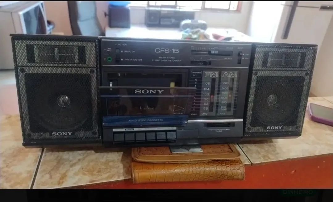Rádio sony  cfs 15