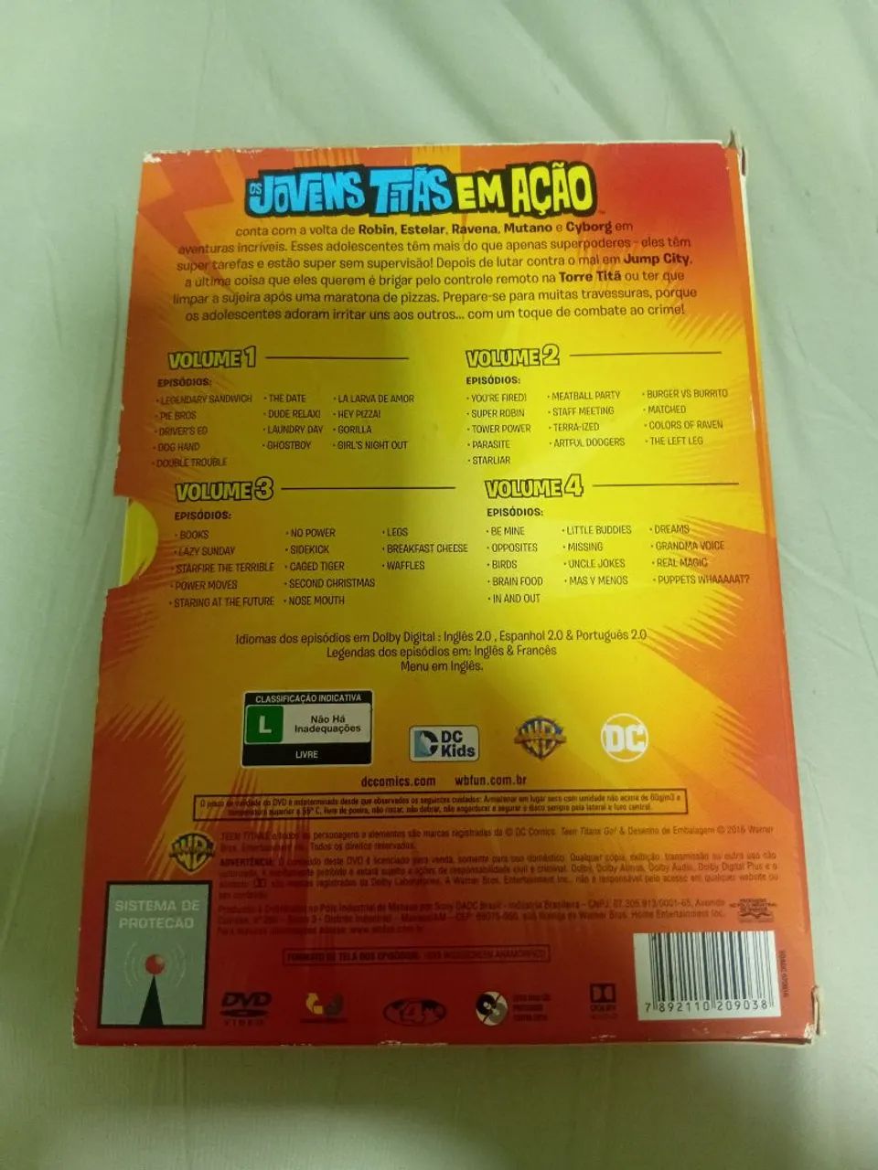 Box DVD Os Jovens Titãs em Ação  - Foto 2