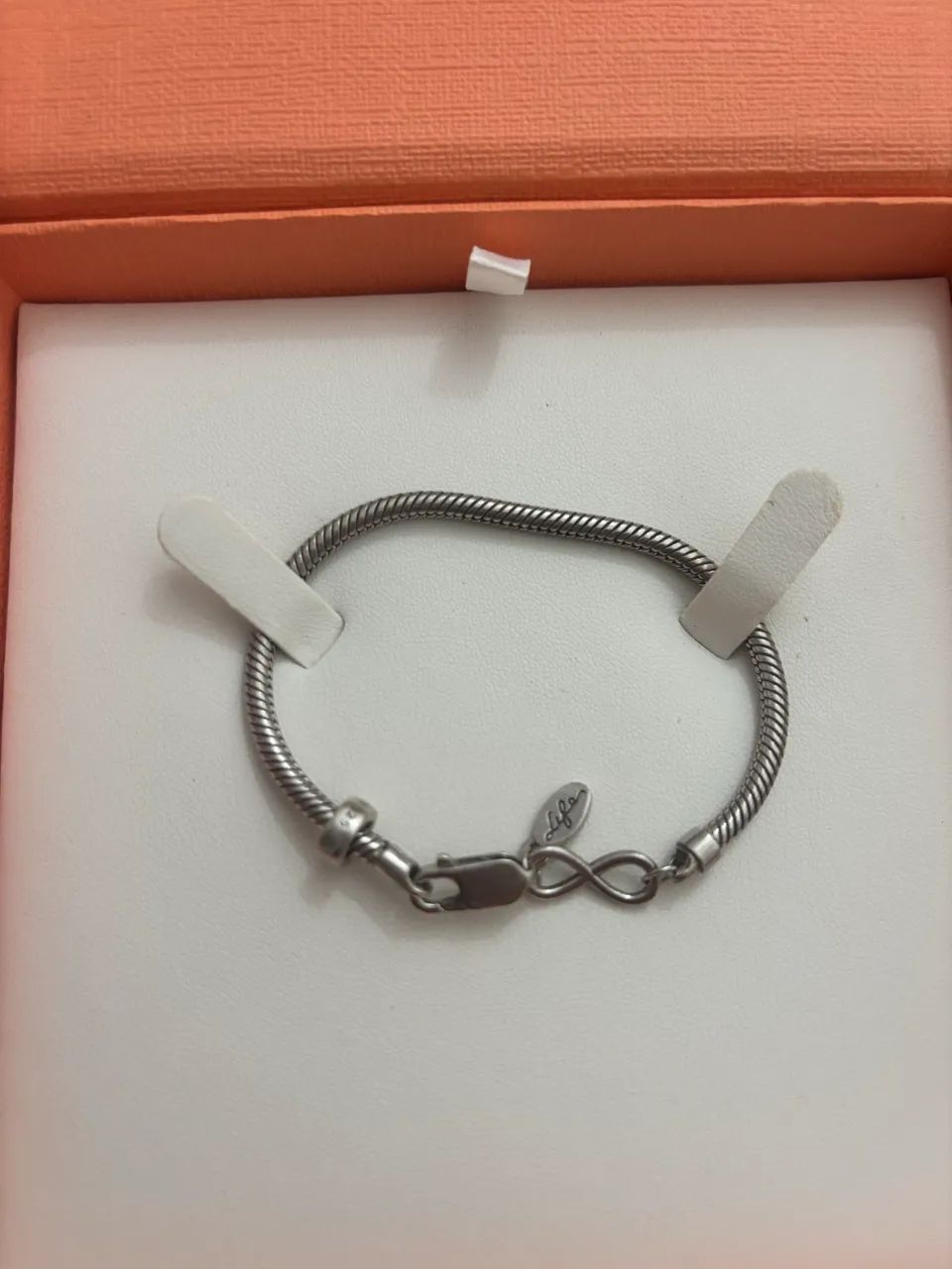 Pulseira Life Infinito Em Prata 925 - Foto 3
