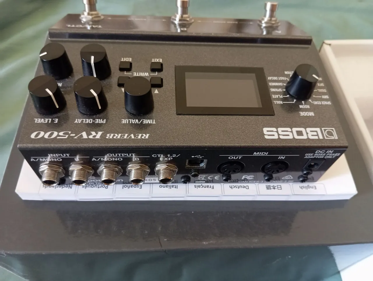 Pedal de Modulação TC Electronic Nova Modulator NM-1