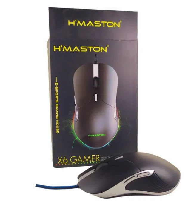 Mouse Gamer x6 3200Dpi Hmaston - Foto 2