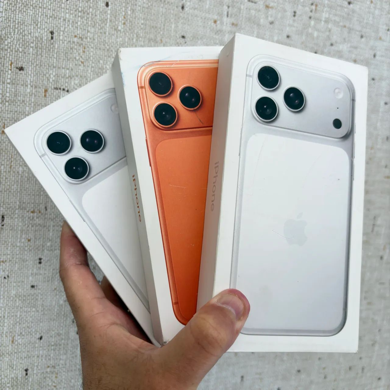 Iphone 17 PRO 256gb Lacrados Silver e Laranja Disponíveis