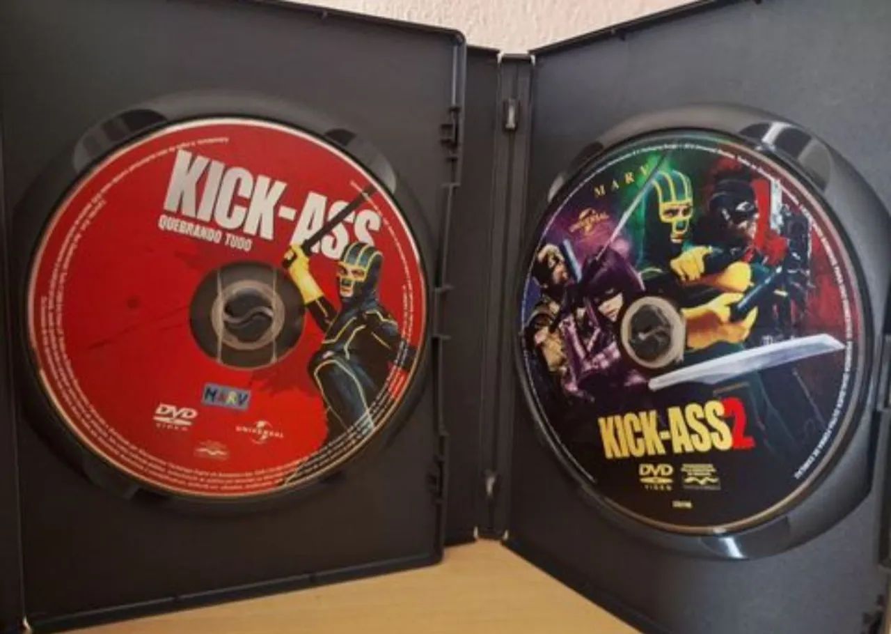 kick ass 1 e 2 DVDs - Foto 2