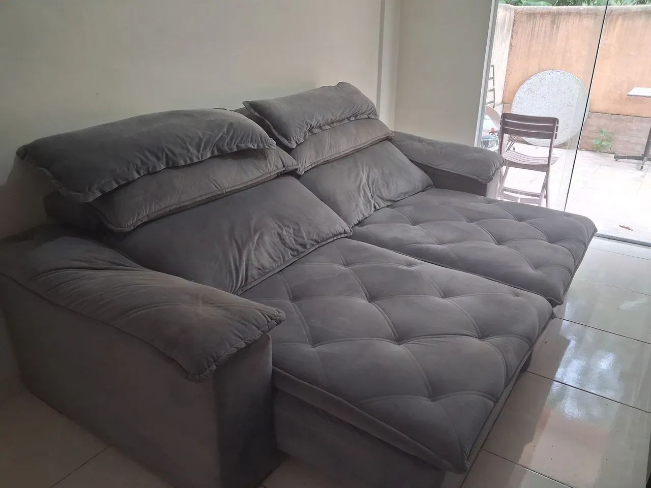 Sofa retratil.4 lugares rio record  - Foto 2