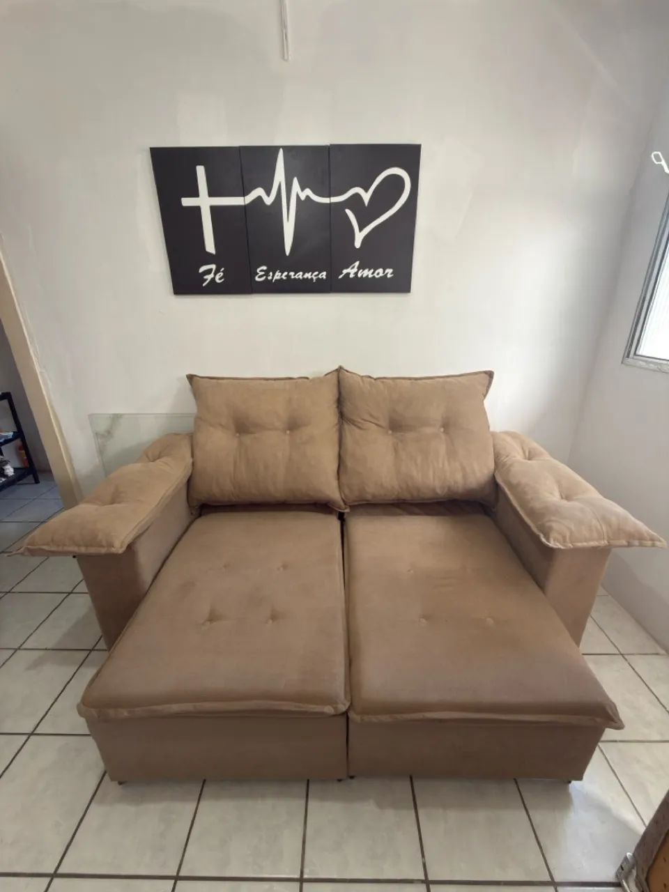 Vendo sofá super retrátil dois lugares! - Foto 3