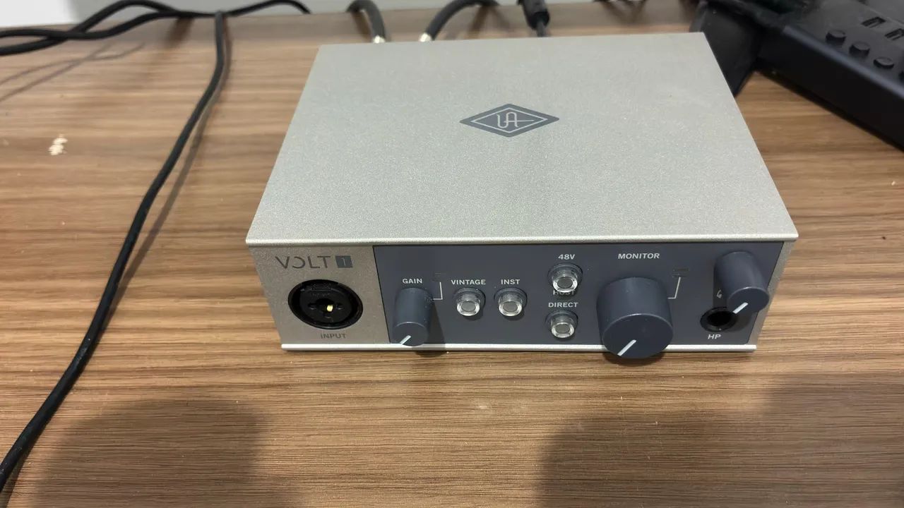 interface de áudio UA Volt 1 (Solo) Perfeita