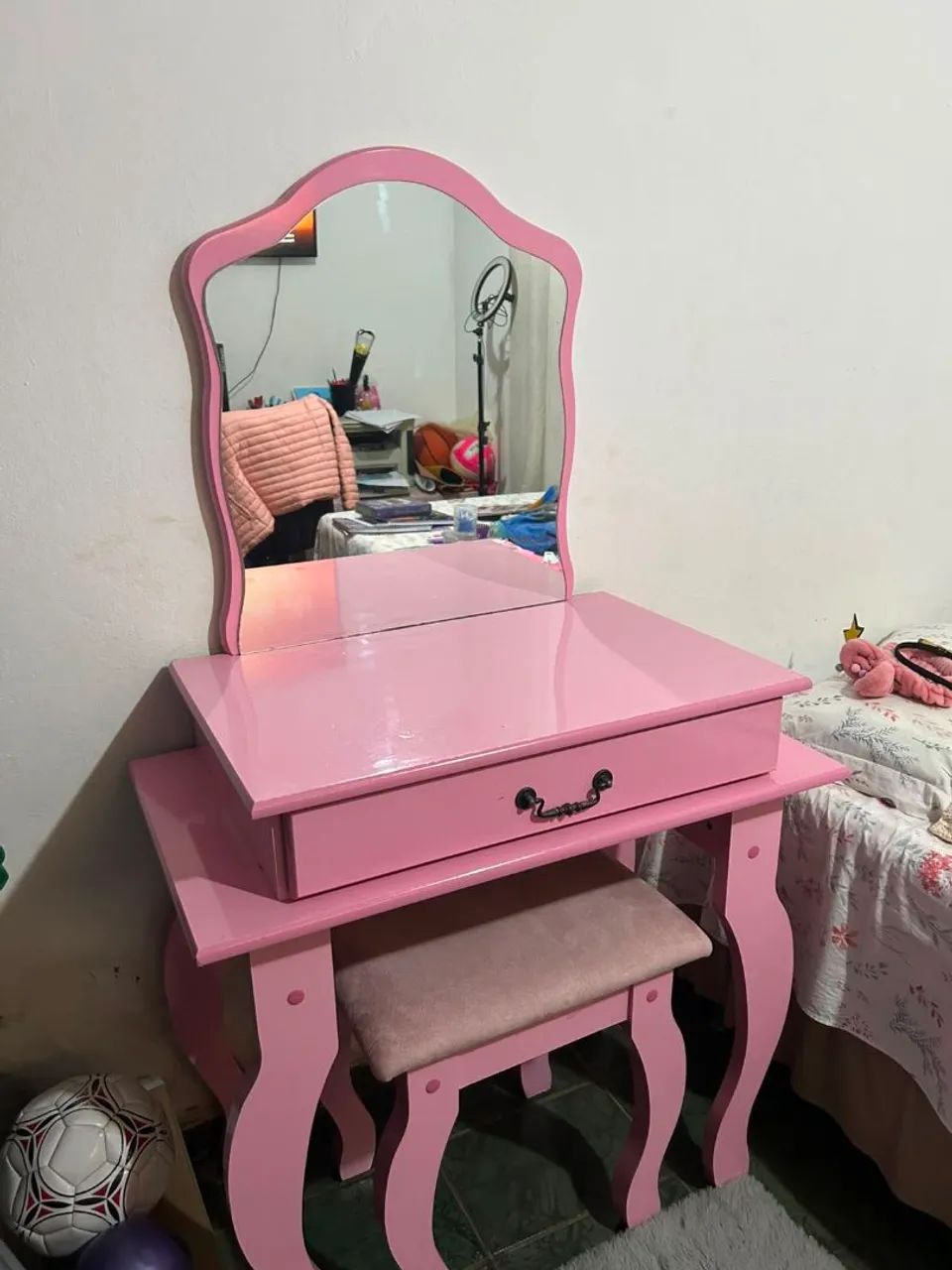 Penteadeira Rosa - Foto 5