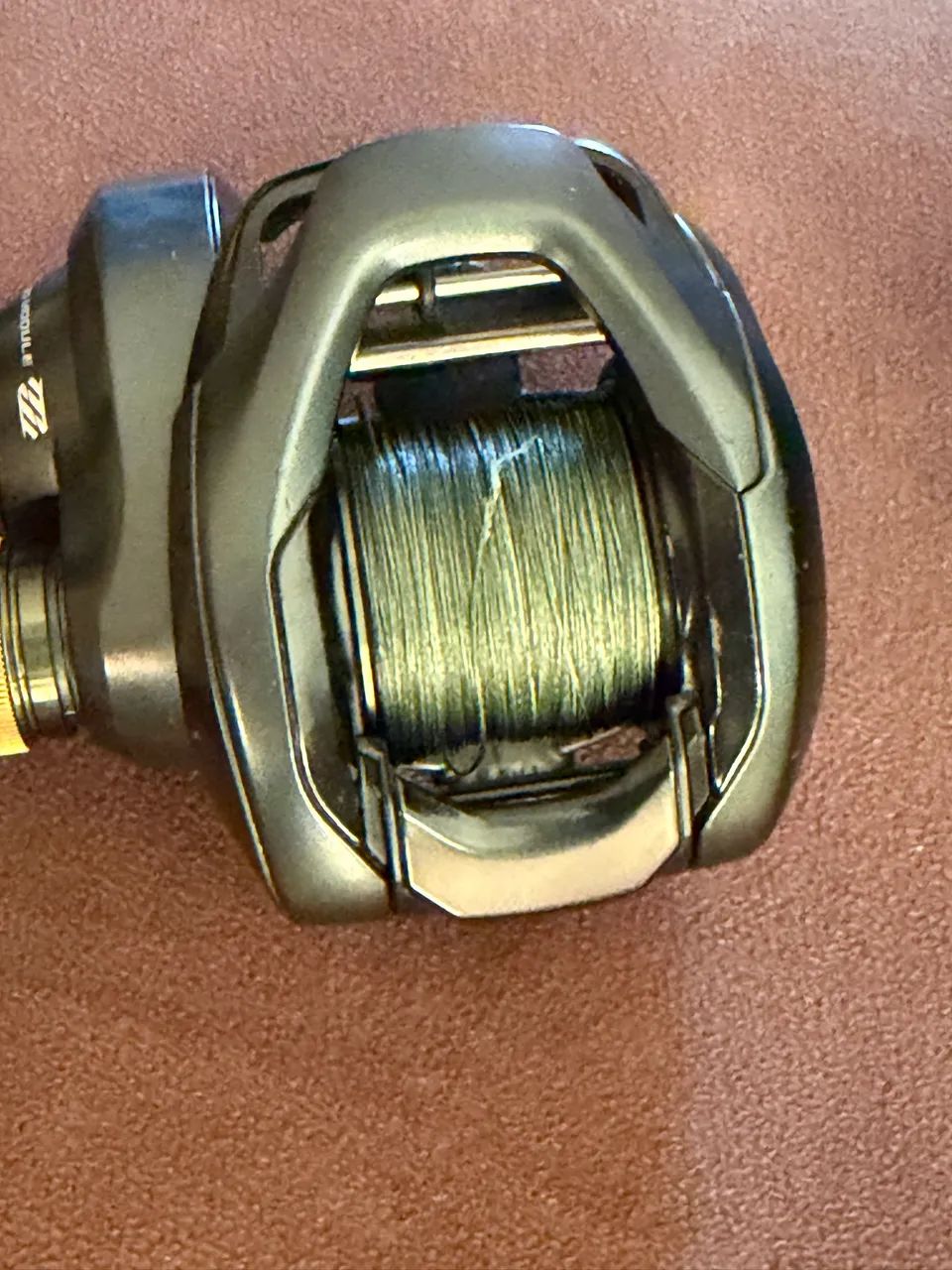 carretilha shimano curado 201 IHG de pesca de arremesso de mão esquerda, CU201IHG Carretilha Shimano Curado K 200/201