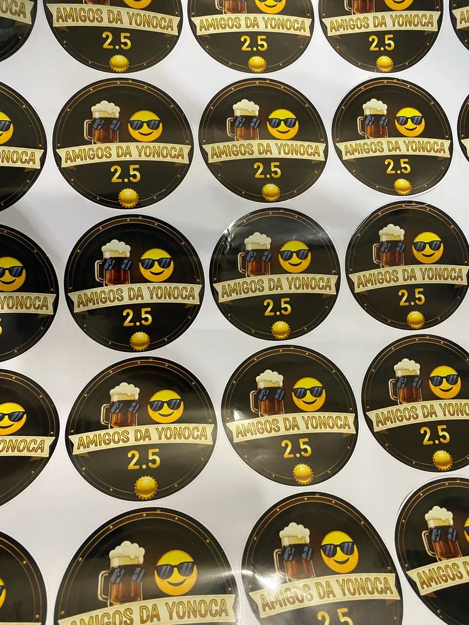 Adesivos Personalizado com seu nome ou logo tipo da sua empresa - Foto 2