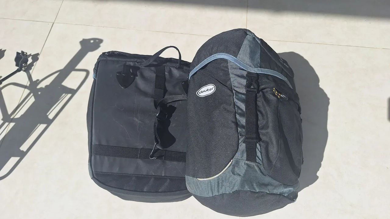 Conjunto Alforge para Bike DEUTER + Bagageiro Traseiro  - Foto 4