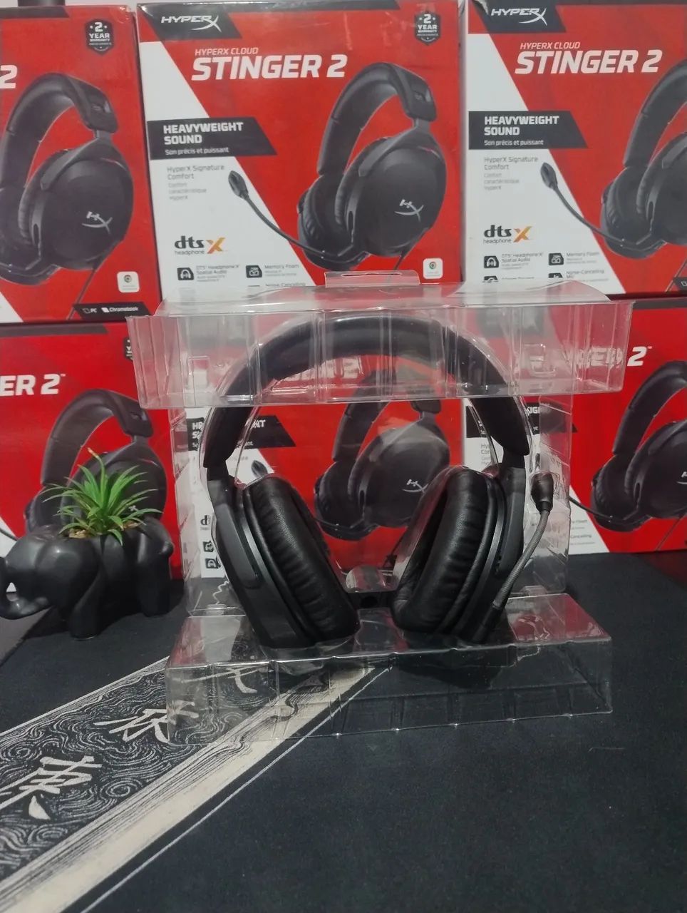Headset Gamer HyperX Cloud Stinger 2 Core PC Preto Original