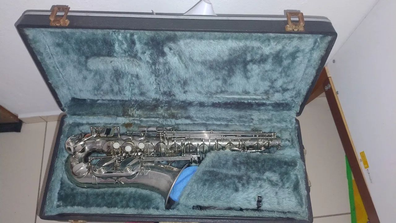 SAXOFONE ALTO WERIL PRATA  - Foto 2
