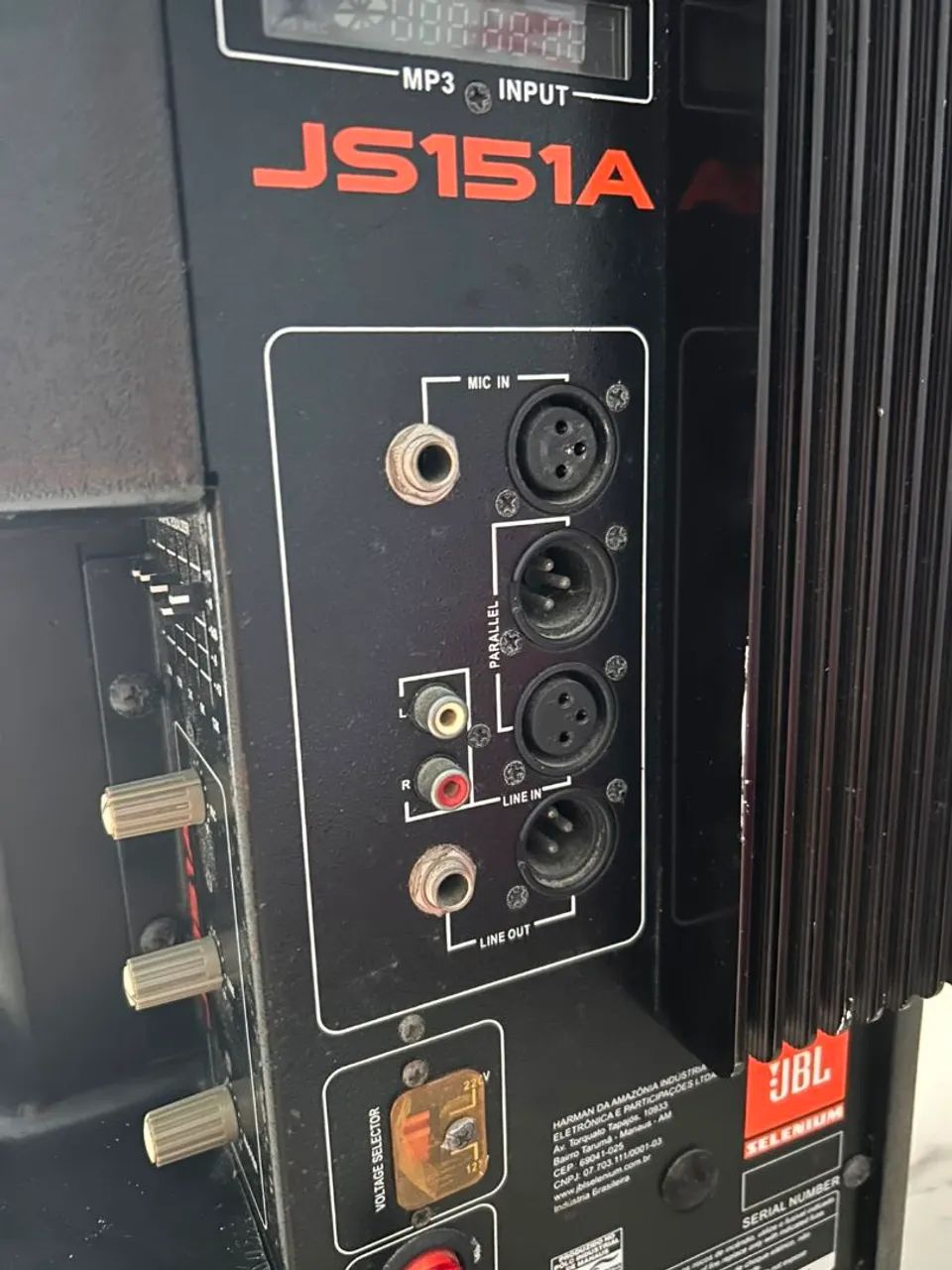 Jbl JS 151a caixa de som ativa  - Foto 4