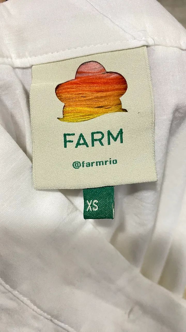Saia da marca farm tamanho XS - Foto 3