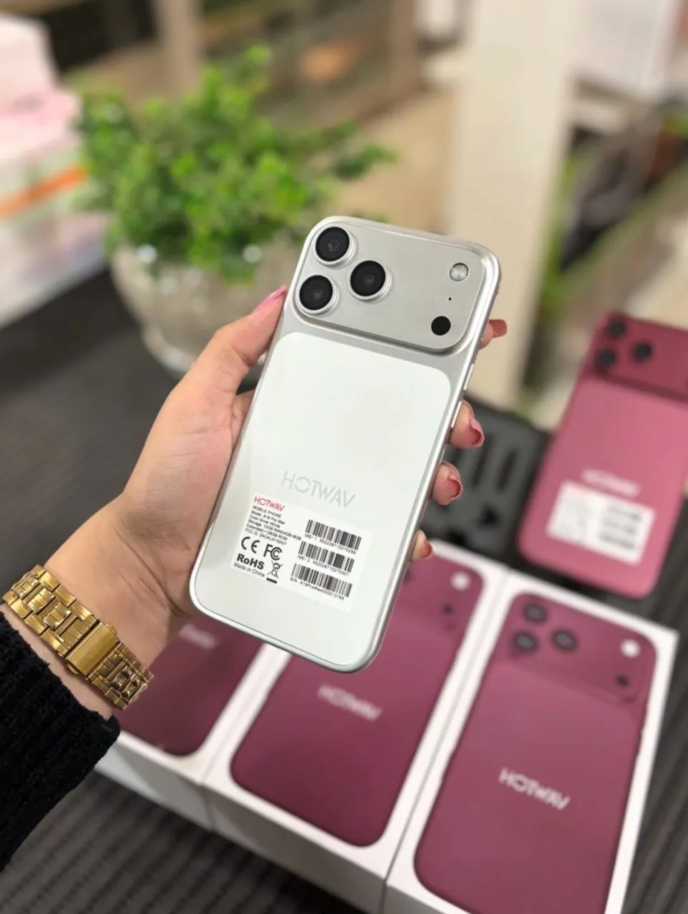 Hotwav A 18 pro Max 128gb (sabor iphone) - Foto 4