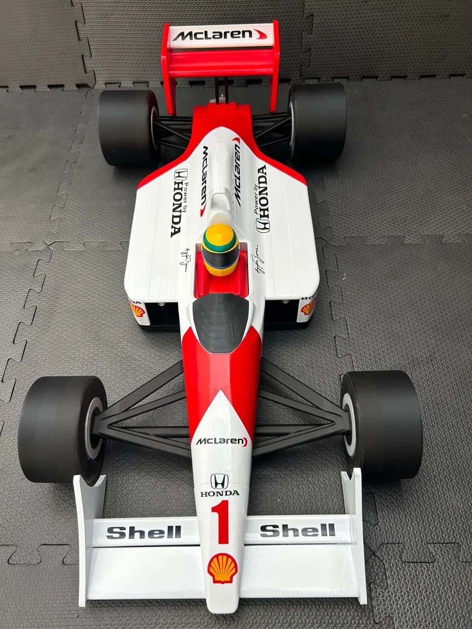 FÓRMULA 1 MP4 AYRTON SENNA DECORATIVA  - Foto 2