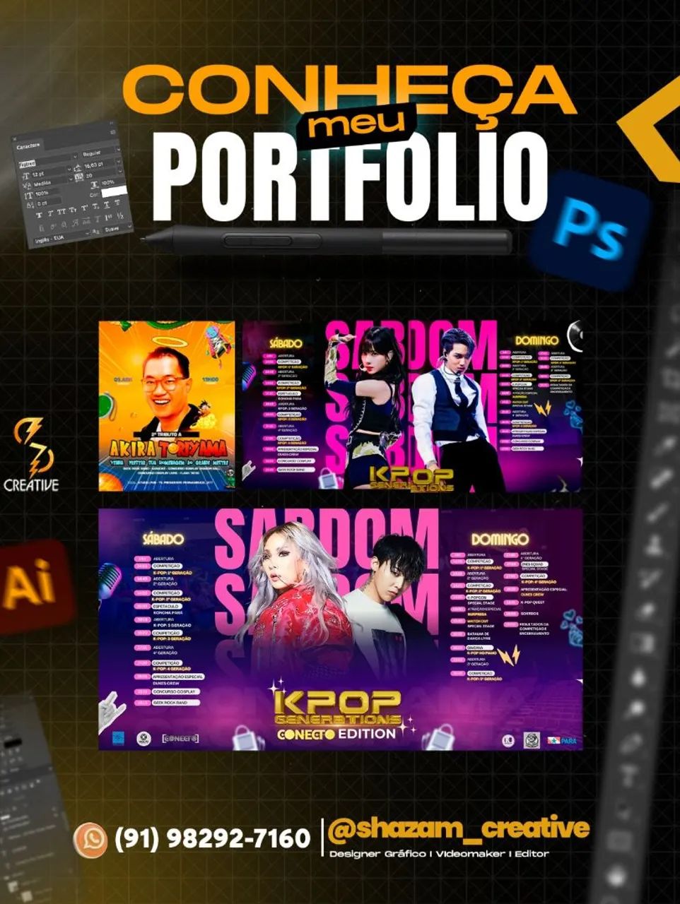 DESIGNER GRAFICO | VIDEOMAKER | EDITOR - Foto 3