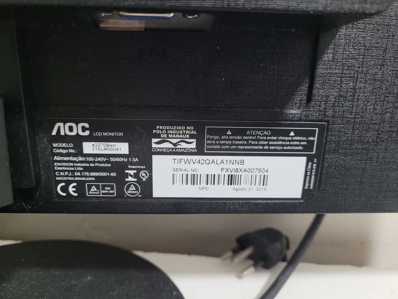 Monitor Aoc 21,5 Top - Foto 2