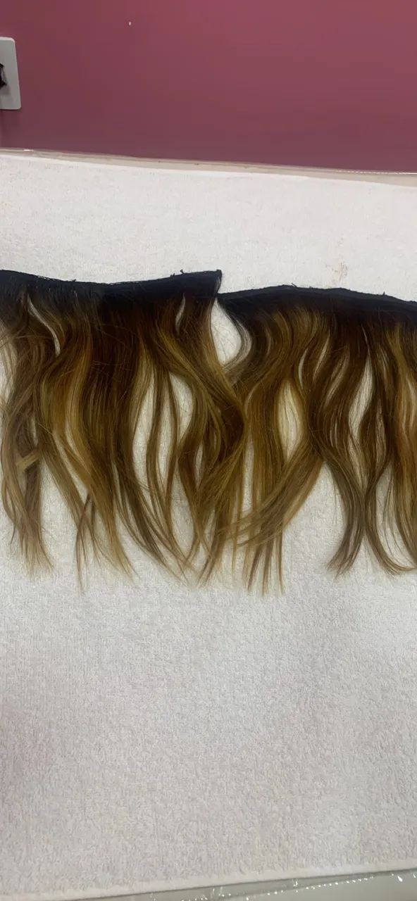 Cabelo humano para mega Hair