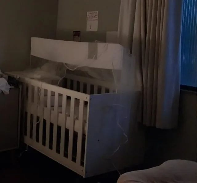 Berço com três opções de altura (vira mini cama), e colchão hipoalergênico/impermeavel  - Foto 2