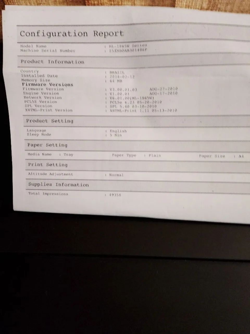 Impressora Samsung ML1865w - Foto 2