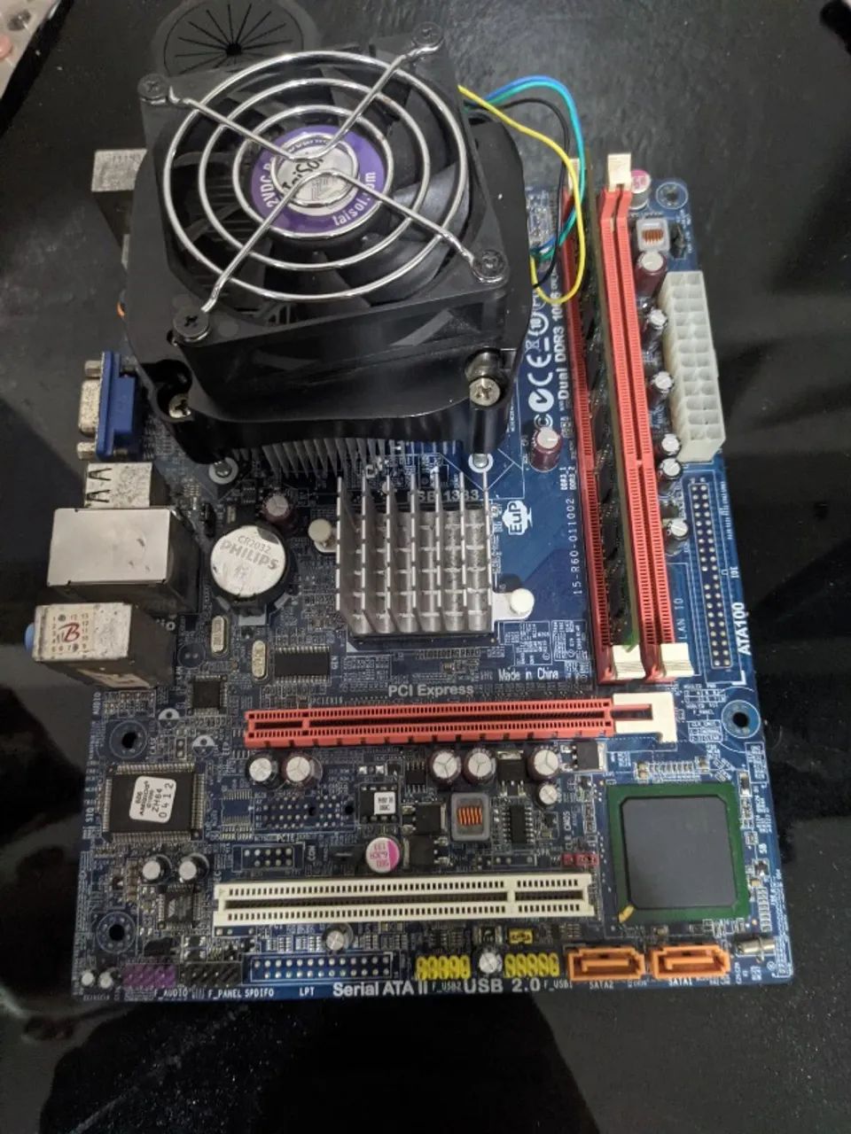Kit Placa Mãe + Processador + Memoria - Foto 3