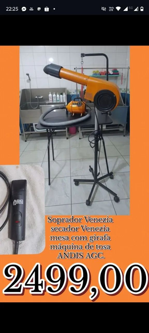 KIT pet shop banho e tosa 