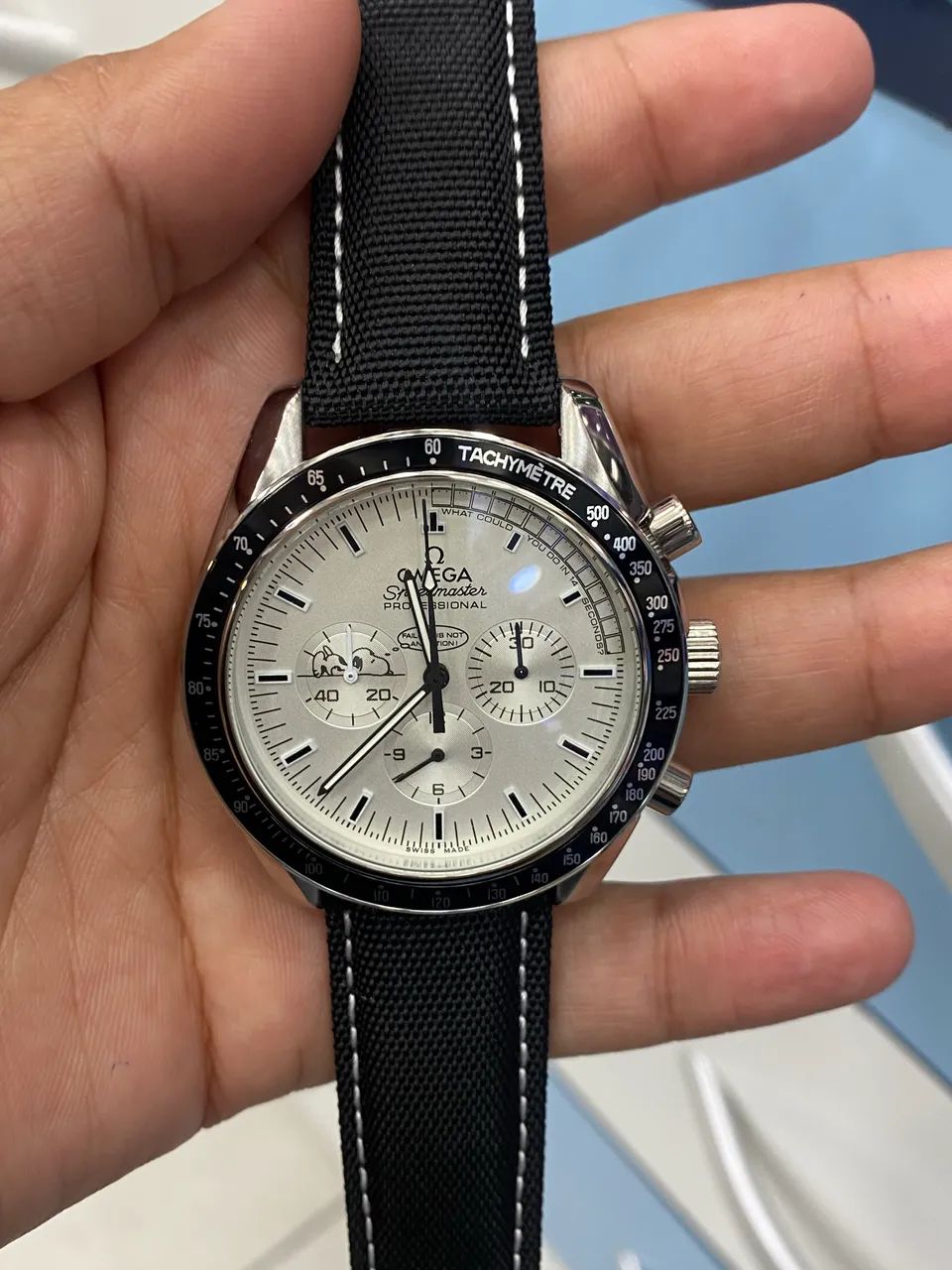 Omega Speedmaster - Snoopy / Moonwatch style