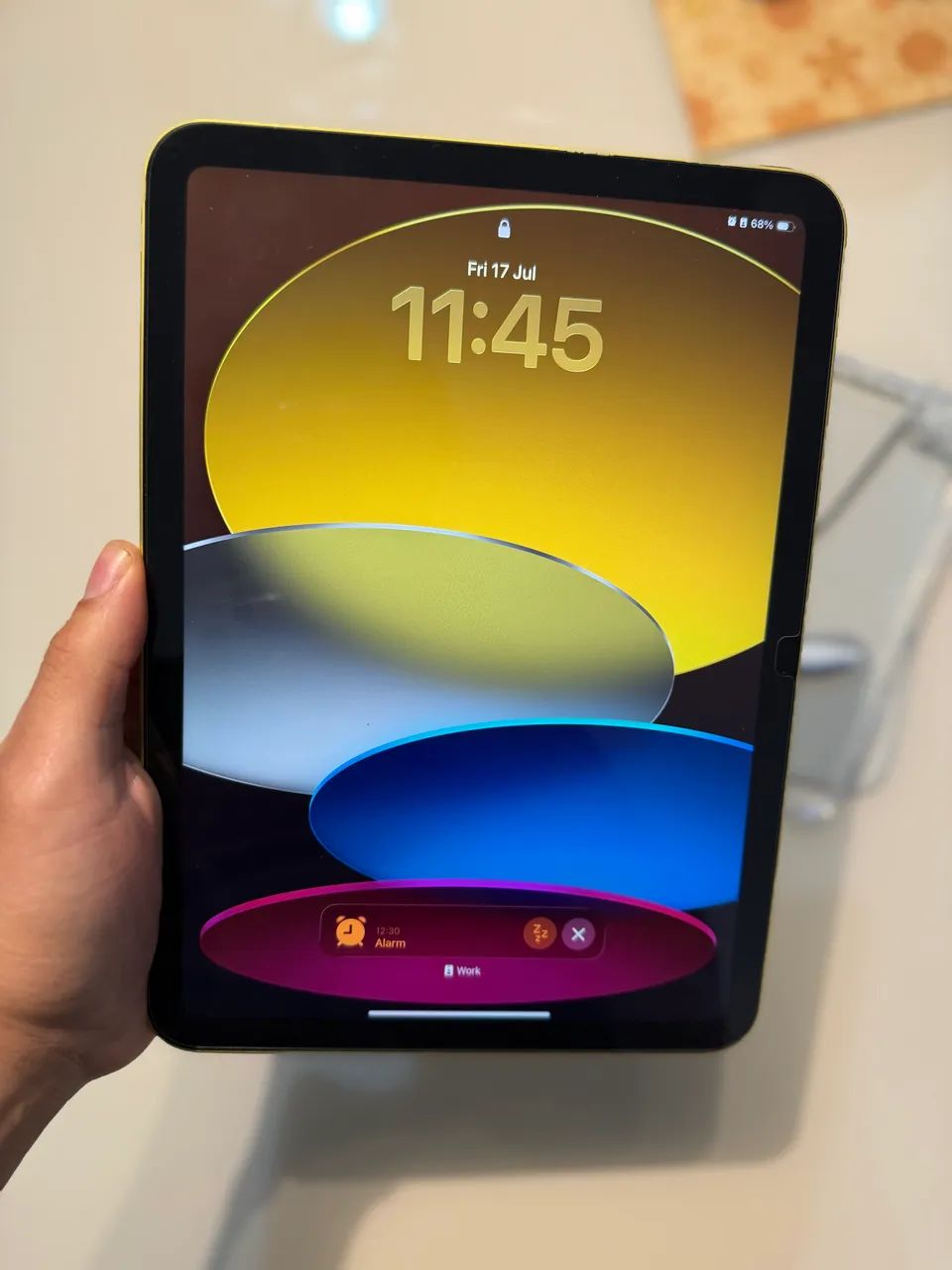 iPad 11 - Geração A16 128GB - Amarelo - Foto 4