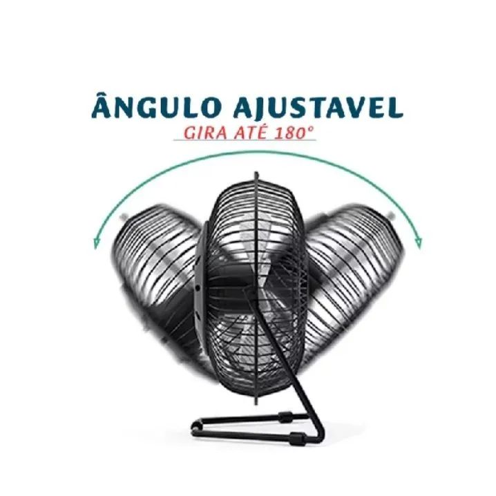 Ventilador Portátil Com Entrada USB  - Foto 4
