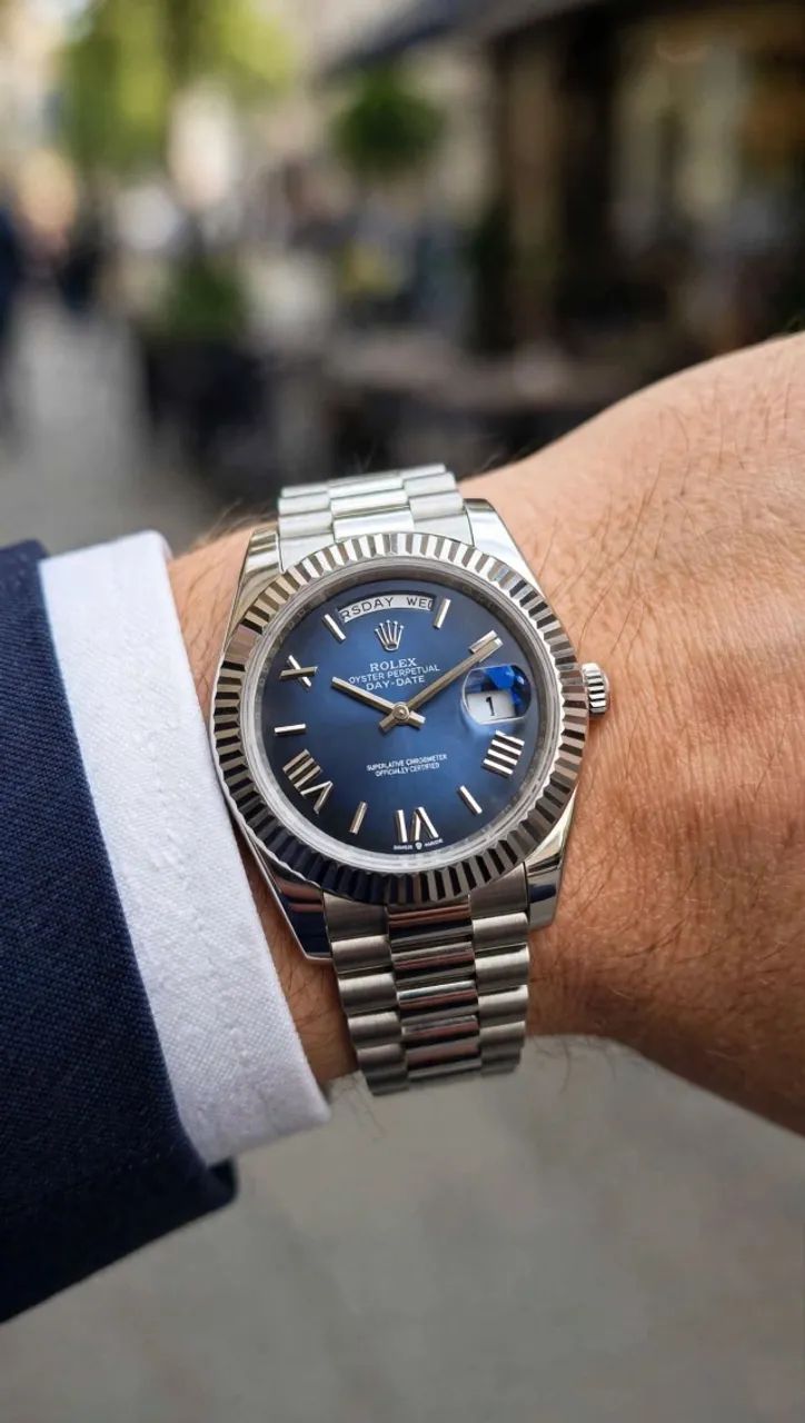 relogio rolex Day-Date Blue Ombre Dial - Foto 3