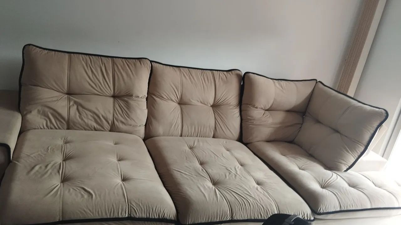 VENDO SOFÁ RETRÁTIL 3,5M - Foto 2