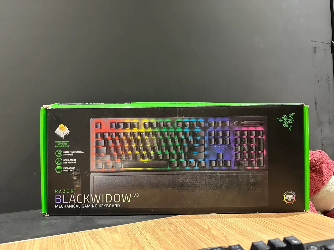 Teclado Gamer Mecânico Razer Blackwidow V3 Óptico Switch Yellow - Foto 5