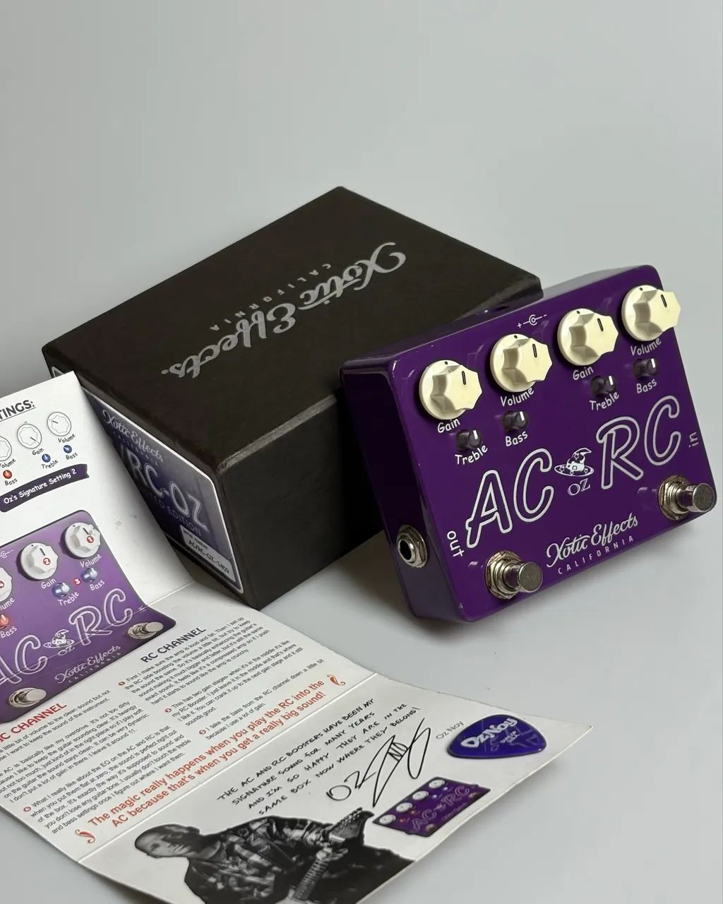 Pedal Xotic Ac Rc Oz Noy - Instrumentos musicais - Jatiúca, Maceió