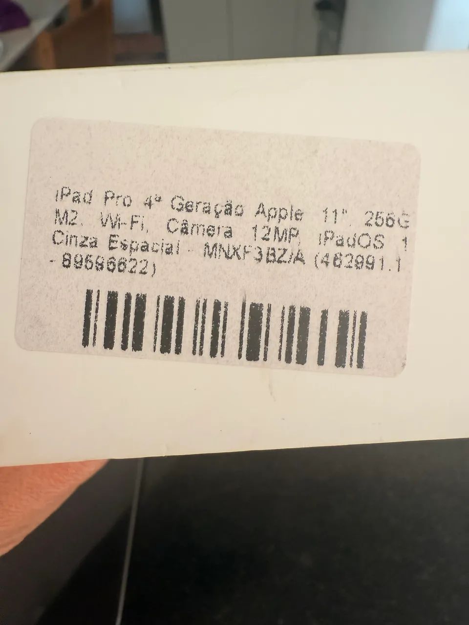 Ipad 11 pro M2 4º geração 256gb Cinza Espacial - Foto 5