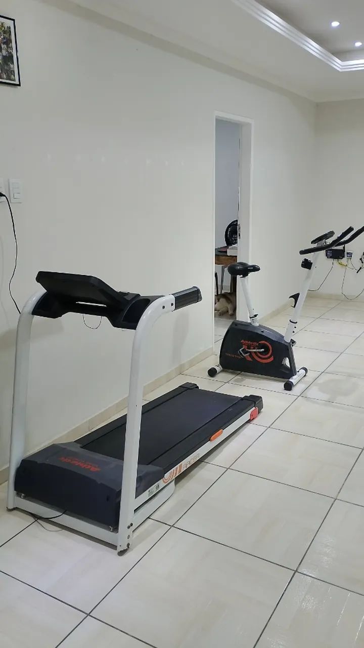 Esteira e bicicleta athletic racer