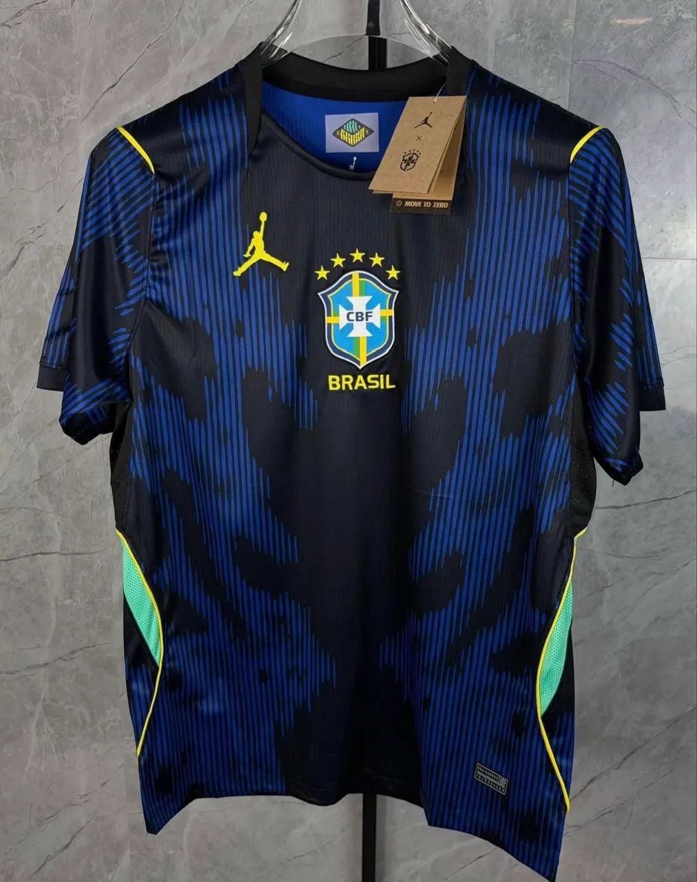 Camiseta do Brasil azul  - Foto 2