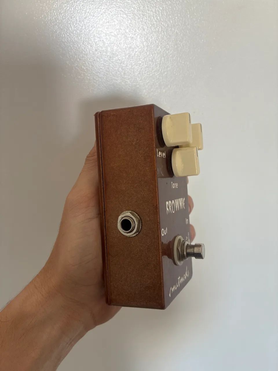 Pedal Overdrive/Distortion Brownie Cmatmods - Foto 3