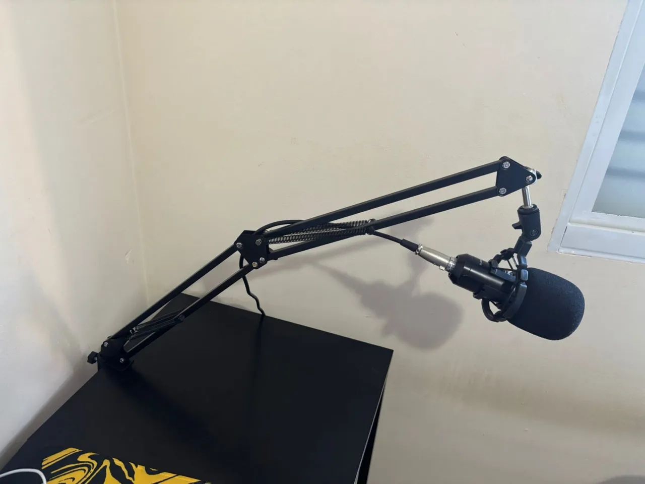 Microfone + suporte 432208913126533123