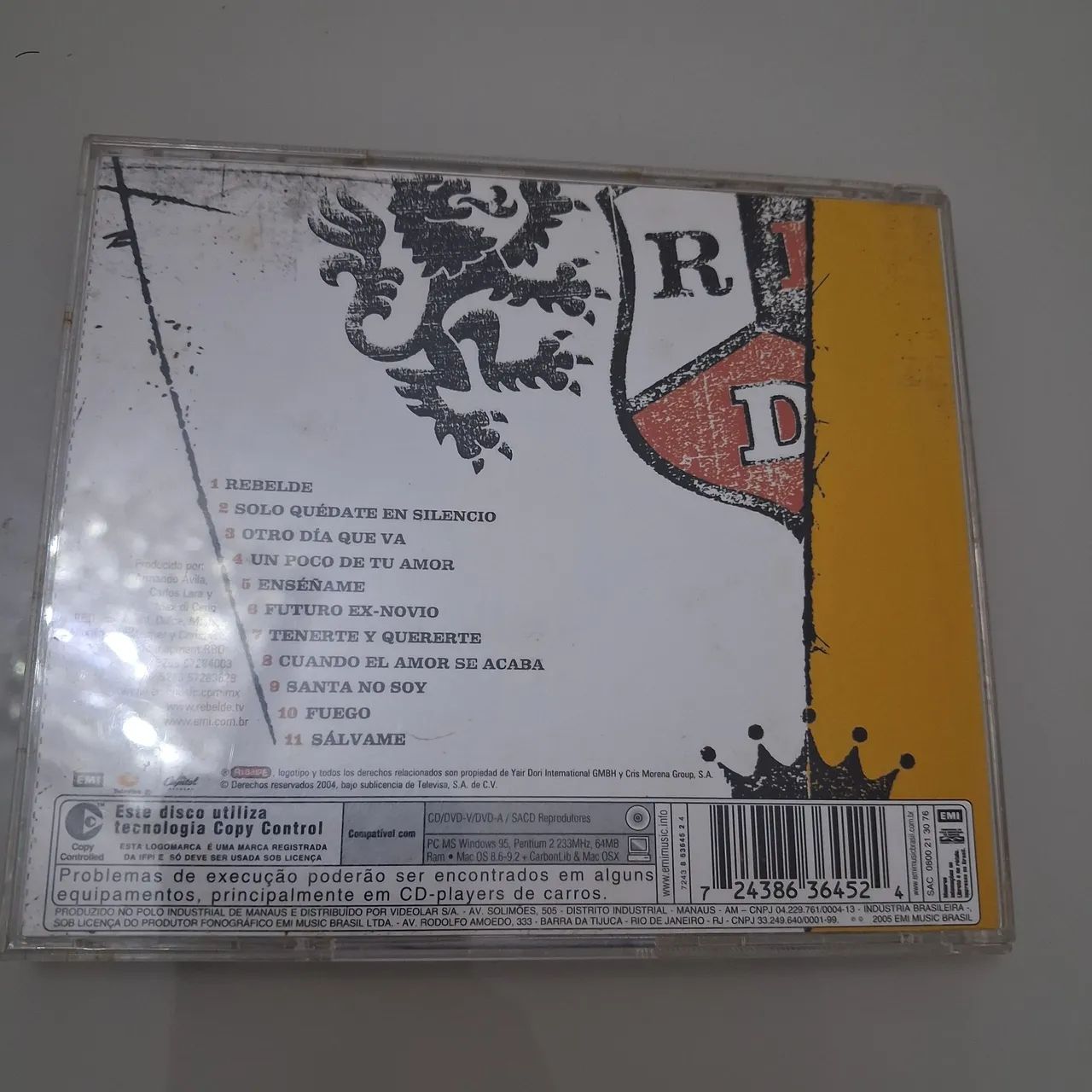 CD RBD Rebelde - Edição em Espanhol - Foto 5