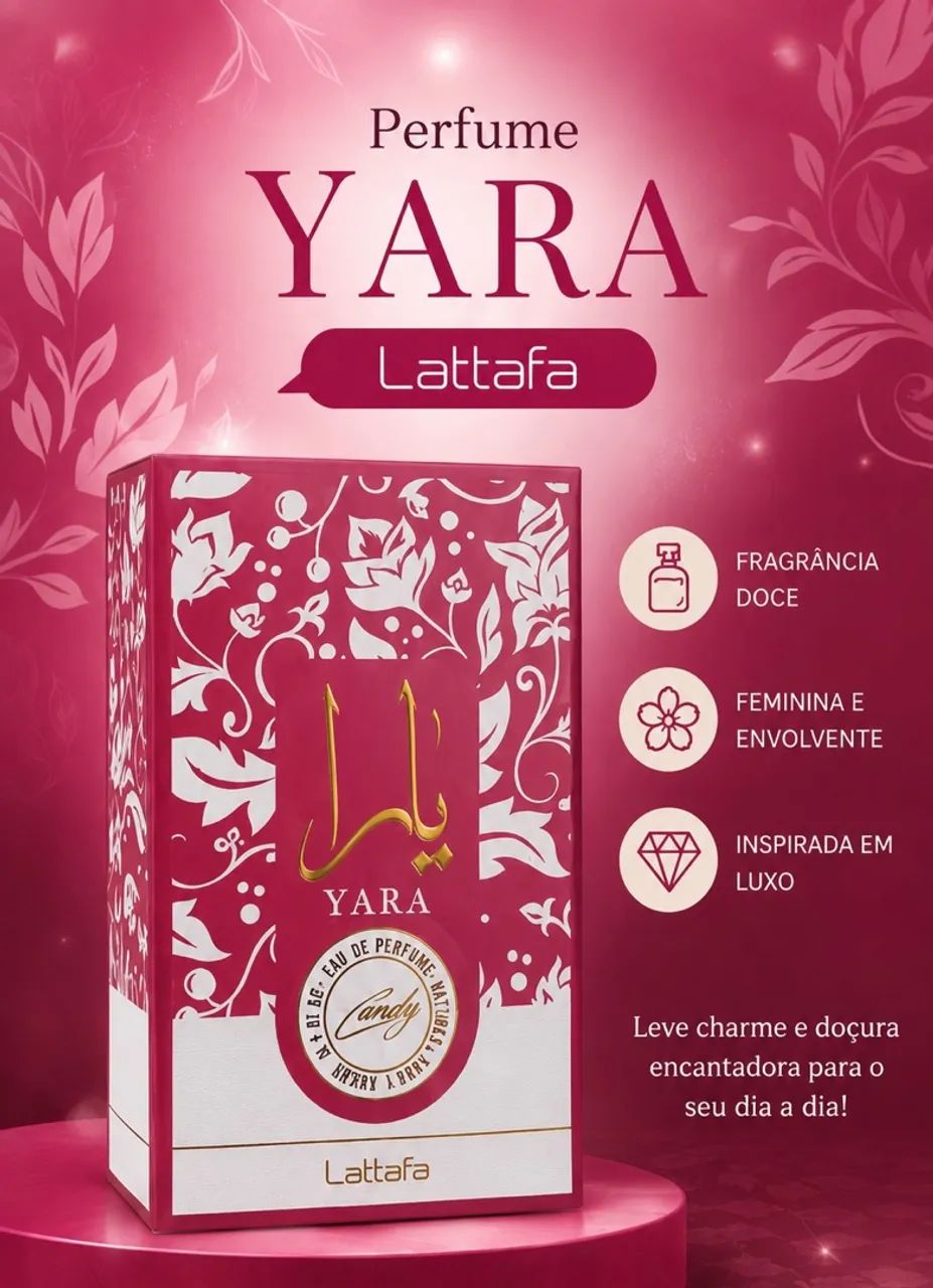 Perfume árabe original Lattafa Yara Candy
