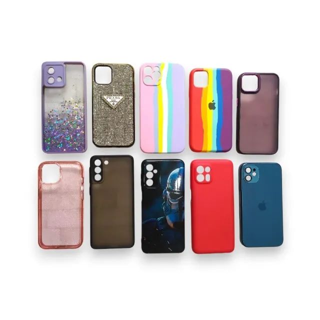 Capa Celular Smartphone Modelos Variados Usado - 20 peças - Foto 3