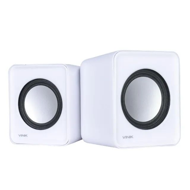 Caixa de Som Vinik VS-01B USB Branca Nova - Foto 5