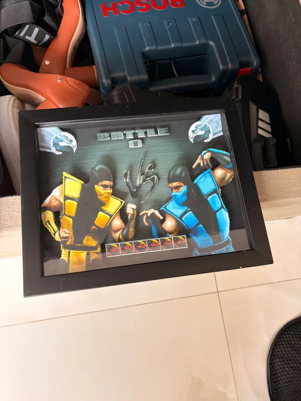 2 quadros decorativos de games  - Foto 2