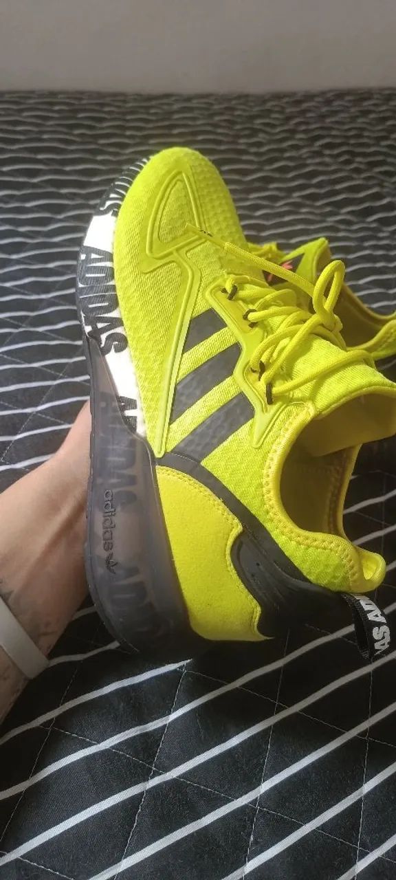 Tênis Adidas zx 2k boost verde,Green original raro, Nike, Adidas