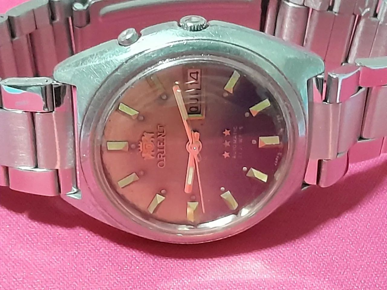 Relógio Orient Automático Antigo  - Foto 5